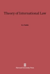 book Theory of International Law