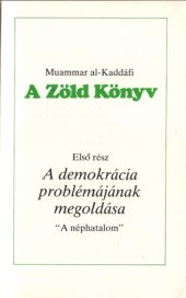 book A Zöld Könyv