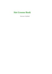 book Het Groene Boek