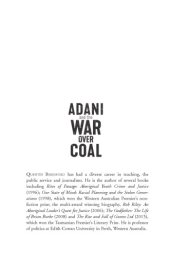 book Adani and the War over Coal