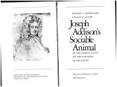 book Joseph’s Addison sociable animal : in the market place, on the hustigs, in the pulpit