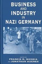 book Business and industry in Nazi Germany