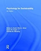book The Psychology of Environmental Problems: Psychology for Sustainability