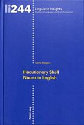 book Illocutionary Shell Nouns in English