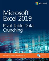 book Microsoft Excel 2019 Pivot Table Data Crunching