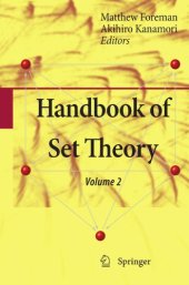 book Handbook Of Set Theory