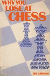 book Why you lose at chess