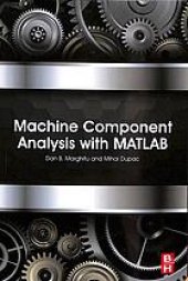 book Machine component analysis with MATLAB