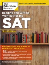 book Reading and Writing Workout for the NEW SAT 3rd Edition