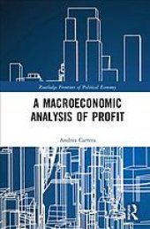 book A Macroeconomic Analysis Of Profit