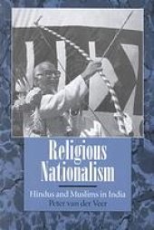 book Religious nationalism Hindus and Muslims in India