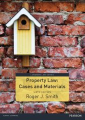 book Property law : cases and materials