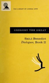 book The Dialogues. Book Two. Saint Benedict