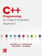 book C++ Programming: An Object-Oriented Approach