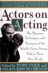 book Actors on Acting