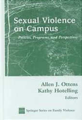 book Sexual violence on campus : policies, programs, and perspectives