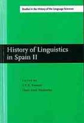 book The History of Linguistics in Spain 2