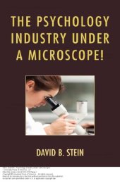 book The Psychology Industry Under a Microscope!