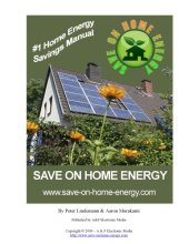 book Save On Home Energy