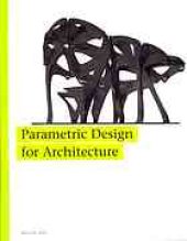 book Parametric Design for Architecture