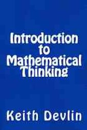 book Introduction to mathematical thinking