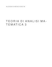 book Teoria di analisi 3 (solo orale ridotto)