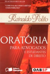 book Oratória para Advogados e Estudantes de Direito