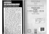 book História do estruturalismo, vol. I. O campo do signo - 1945/1966