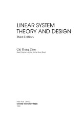 book Linear System Theory and Design