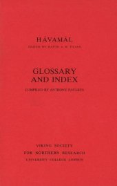 book Hávamál: Glossary and Index