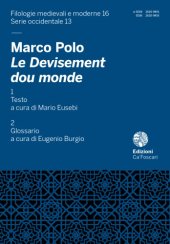 book Le devisement dou monde