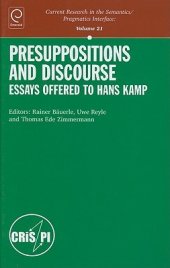 book Presuppositions and Discourse: Essays Offered to Hans Kamp