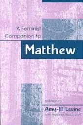 book A Feminist Companion to Matthew