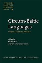 book Circum-Baltic Languages, Volume 2: Grammar and Typology