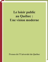 book Le loisir public au Québec