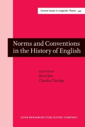 book Norms and Conventions in the History of English