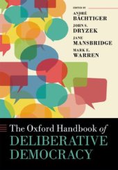 book The Oxford Handbook of Deliberative Democracy