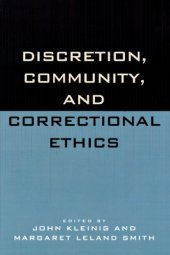 book Discretion, Community, and Correctional Ethics