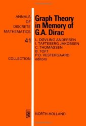 book Graph Theory in Memory of G.A. Dirac