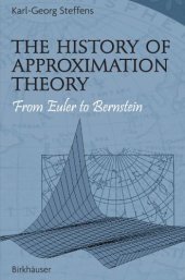 book The History of Approximation Theory: From Euler to Bernstein