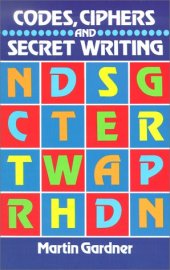 book Codes, Ciphers and Secret Writing