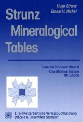 book Strunz mineralogical tables: Chemical-structural mineral classification system