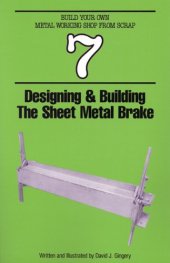 book Designing and Building the Sheet Metal Brake