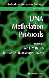 book DNA Methylation Protocols