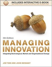 book Managing Innovation: Integrating Technological, Market and Organizational Change