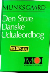 book Den Store Danske Udtaleordbog