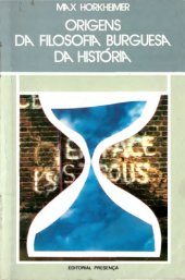 book Origens da Filosofia Burguesa da História