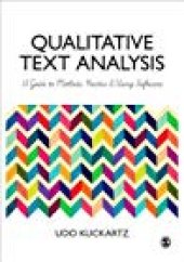 book Qualitative Text Analysis: A Guide to Methods, Practice & Using Software