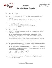 book Solutions Manual to Quantum Chemistry