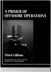 book A Primer of Offshore Operations